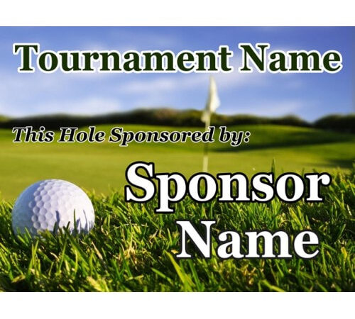Golf Tournament Signs