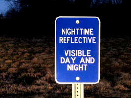 Reflective Signs